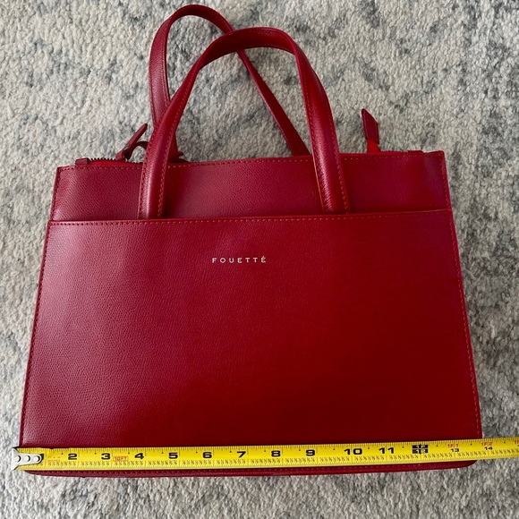 Fouetté Satchel Purse. Leather - Picture 6 of 16